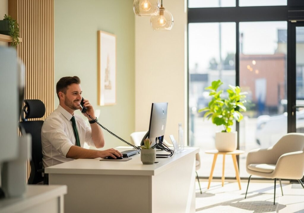 Overflow answering service picking up calls when a New Zealand business line is busy